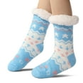 Hociret Calcetines Markdown Christmas Print Fall and Winter Floor