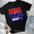 thumbnail image 1 of Hockey 2022 USA Team, Simple and Bold Sports Themed Graphic Design Unisex T-Shirt, 1 of 2