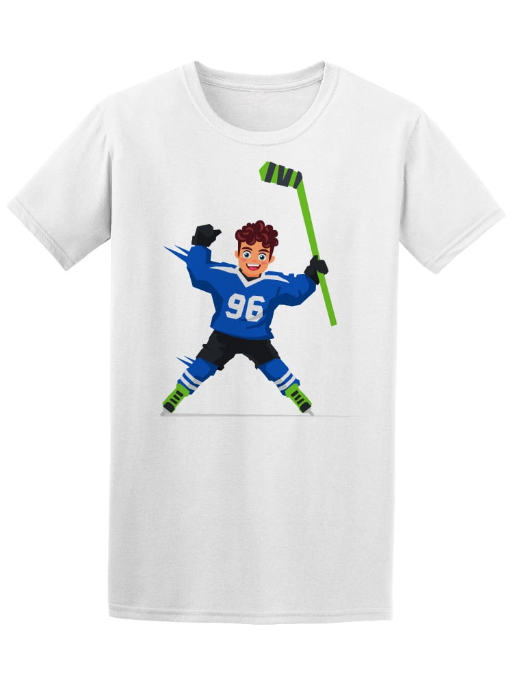 Hockey 96 Player Roller Skates T-Shirt Men -Image by Shutterstock