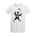 thumbnail image 1 of Hockey 96 Player Roller Skates T-Shirt Men -Image by Shutterstock, Male x-Large, 1 of 2