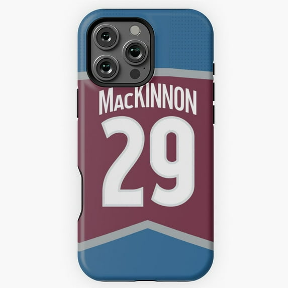 Hockey Avalanche Jersey Artwork iPhone Case 17 16 15 14 13 12 11 Pro Max