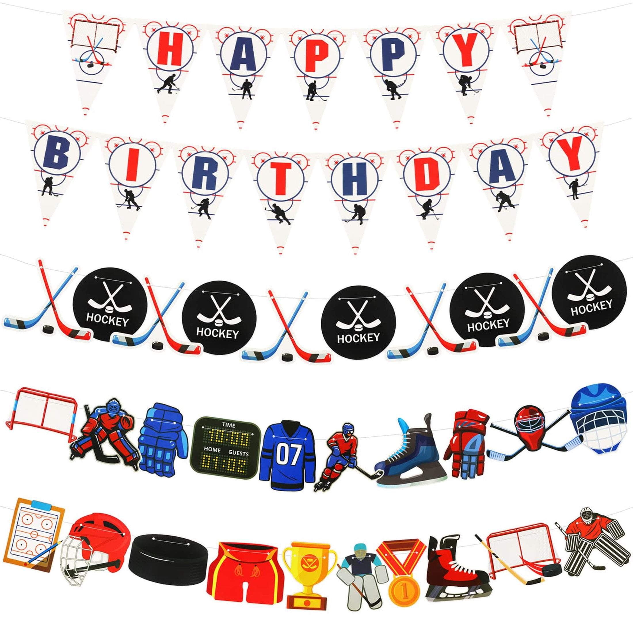 Hockey Blast Party Pack Complete set of 5 Ice Hockey Birthday