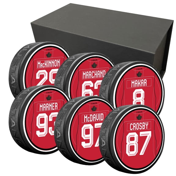 Hockey Canada 2026 Winter Olympics Player Six-Puck Pack