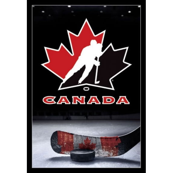 Hockey Canada - Logo Laminated & Framed Poster Print (24 x 36)