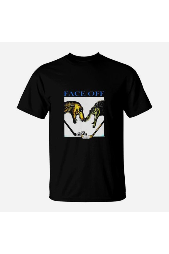 Hockey Dinosaurs Shirt Face Off TShirt