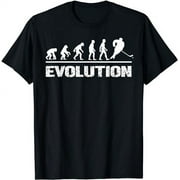 Hockey Evolution T Shirt funny science cool sports gift tee