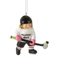 thumbnail image 1 of Hockey Girl Ornament, 1 of 1