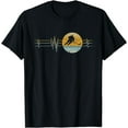thumbnail image 1 of Hockey Heartbeat Vintage Retro Ice Hockey Sport T-Shirt, 1 of 4