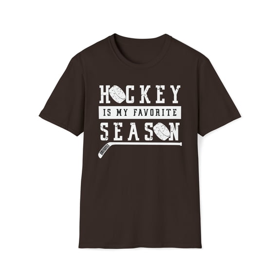 Hockey Is My Favorite Season, Gildan Unisex T-Shirt, Graphic Tee, S-3XL