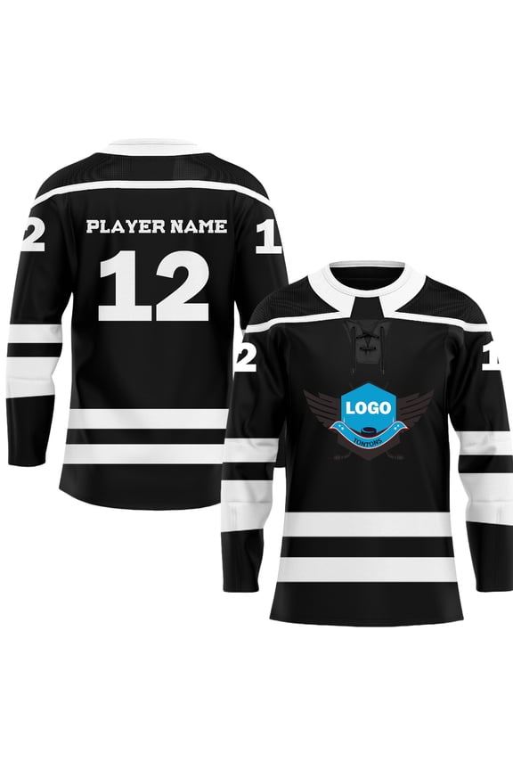 Hockey Jersey Personalized Hockey Shirt Printed, Hockey T Shirts for Men & Women, Hockey Sport Shirt Uniform for Team Name Number,Logo