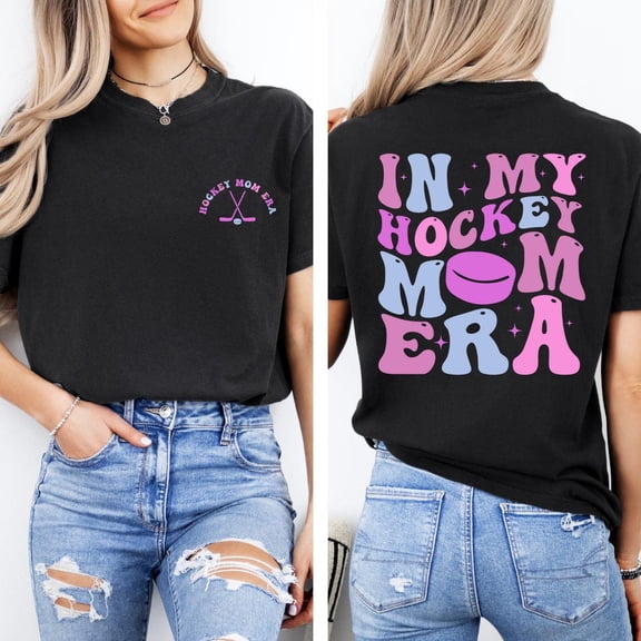 In My Hockey Mom Era Shirt, Hockey Mom T-shirt, Hockey Season Shirt, High School Hockey, Hockey Mom, Game Day T-shirt, Sports Mom, F6234 All Size S-5Xl