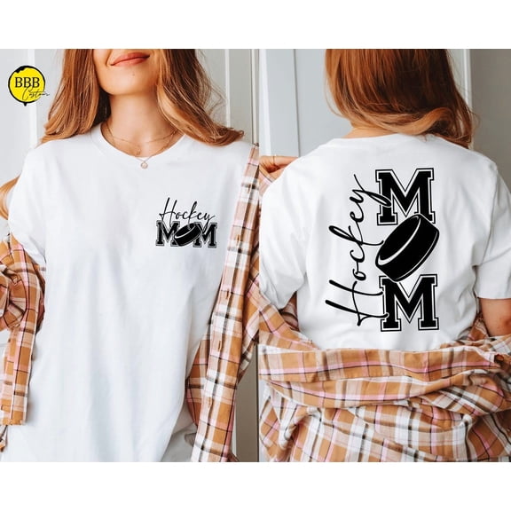 Hockey Mom Shirt: Sportive Player Mom Tee TSHIRT All Size S-5XL