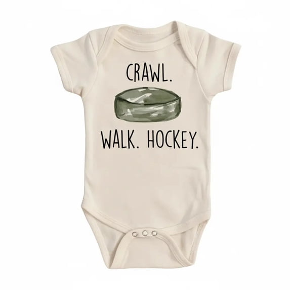 Hockey Newborn Baby Bodysuit