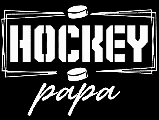Hockey Dad Oval Bumper Sticker / Car Decal – Fun Novelty Vinyl Sticker