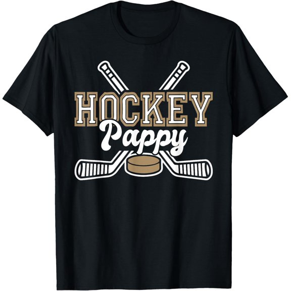 Hockey Pappy For Men Papa Father'S Day Vintage T-Shirt All Size S-5Xl