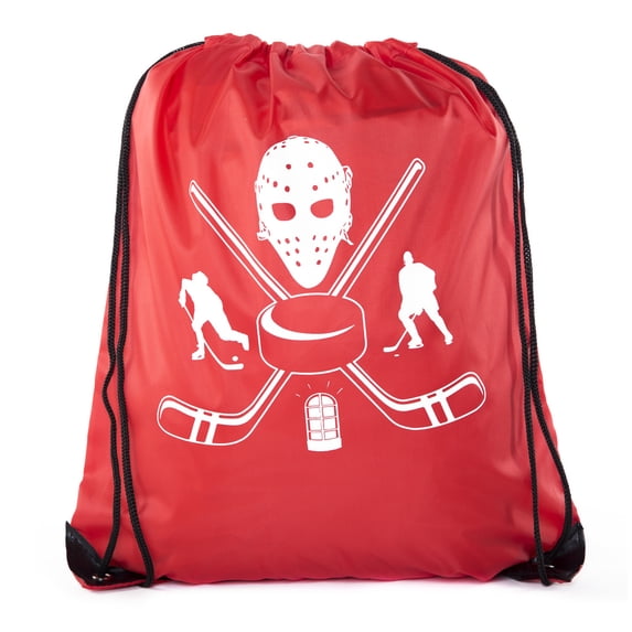 Hockey Party Bags | Hockey Drawstring backpacks for Birthdays, Team Events & More!