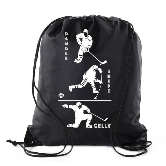 Hockey Party Bags | Hockey Drawstring backpacks for Birthdays, Team Events & More!