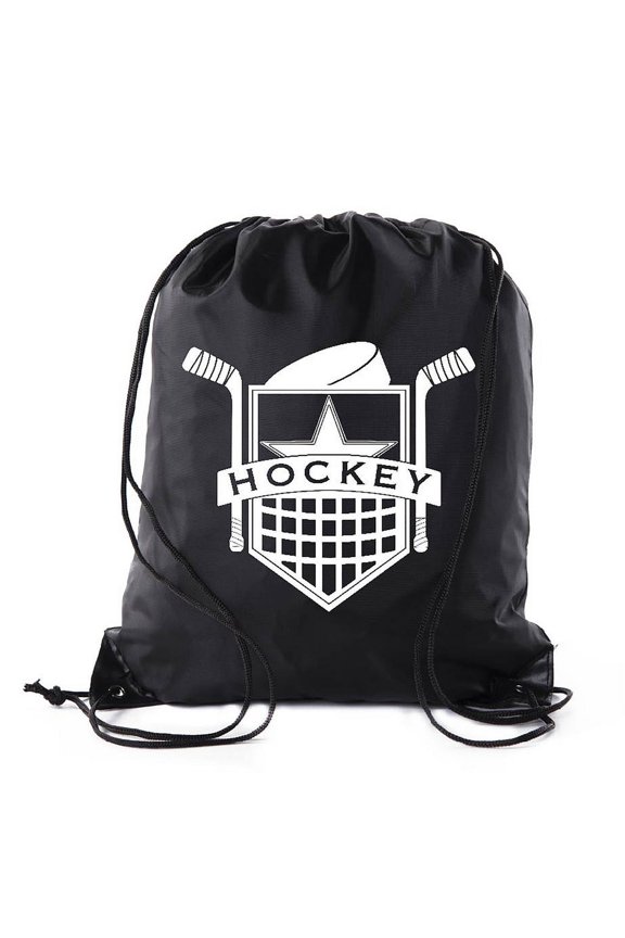 Hockey Party Bags | Hockey Drawstring backpacks for Birthdays, Team Events & More!