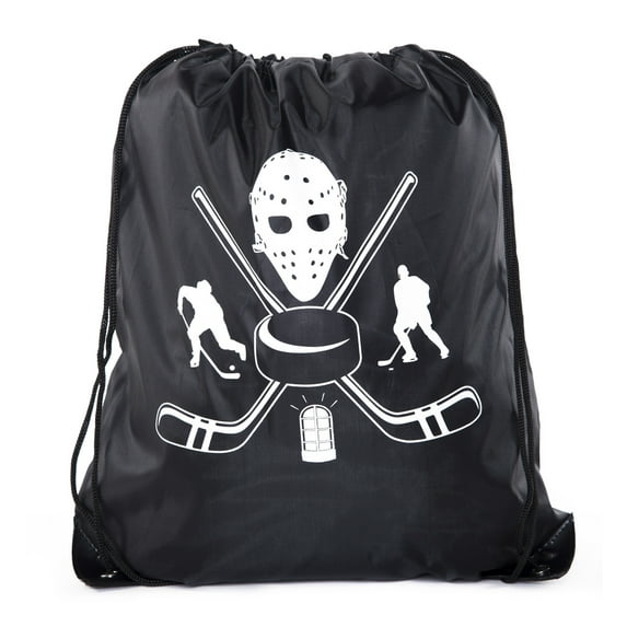 Hockey Party Bags | Hockey Drawstring backpacks for Birthdays, Team Events & More!