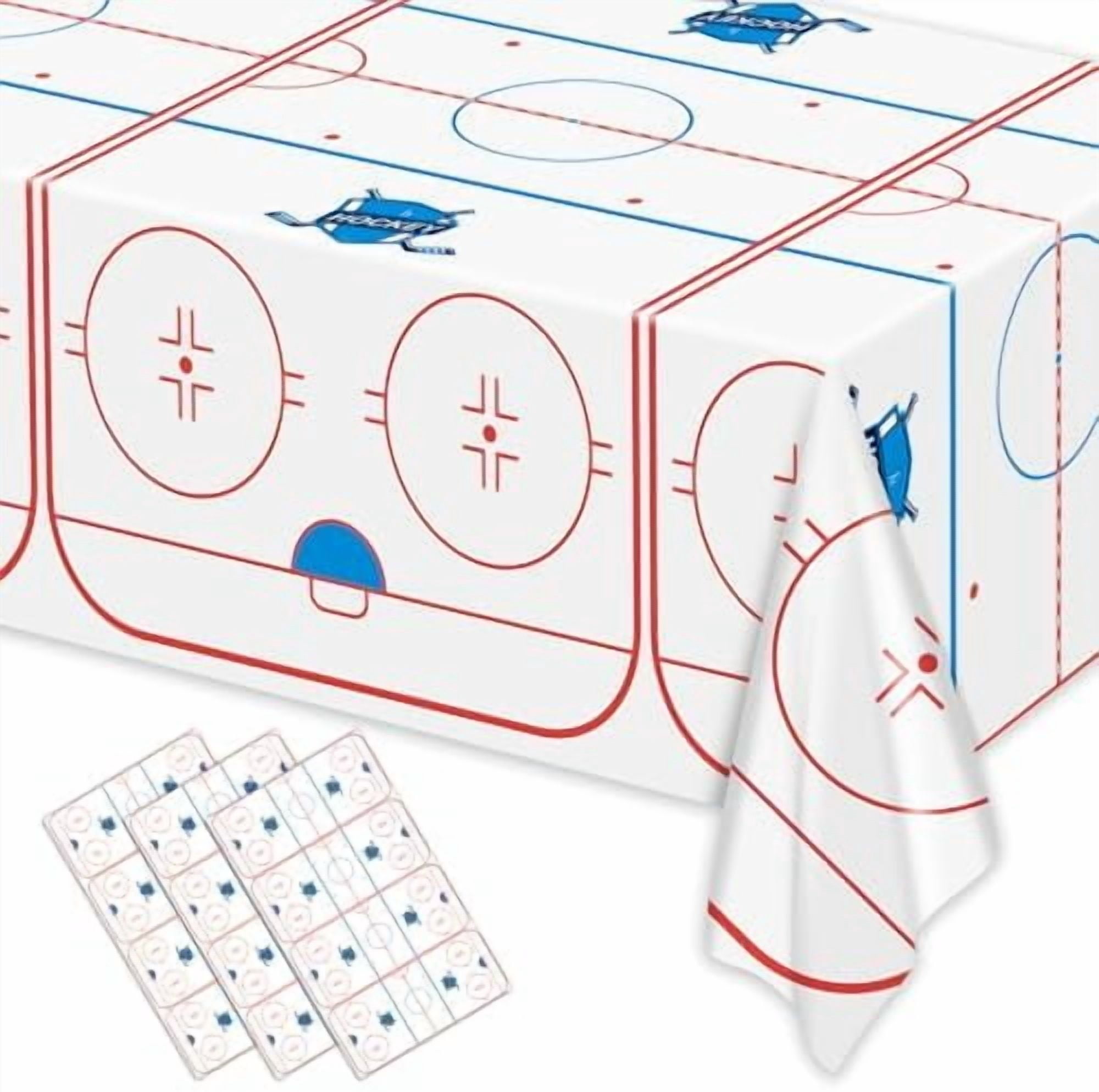 Hegbolke Hockey Party Set – 40 Pappteller (20x Dinner, 20x Dessert), Motivdeko Für Eishockey-Geburtstage, Spieltage & Turniere