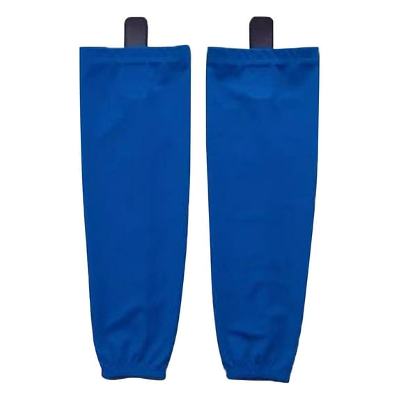 Hockey Performance Crew Socks - Multiple Designs & Colors - Youth & Adult - Hockey Long -Calf Socks or Hockey Player Lover Fans Coaches Royal Blue 120