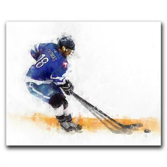 Hockey Personalized Print