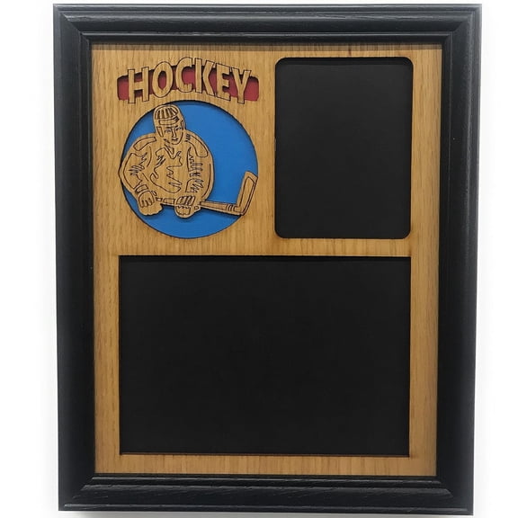 Hockey Picture Frame (8x10 Layout C)