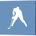 thumbnail image 1 of Hockey Player Silhouette - Part III by Sports Mania, Canvas Wall Art, 1 of 1