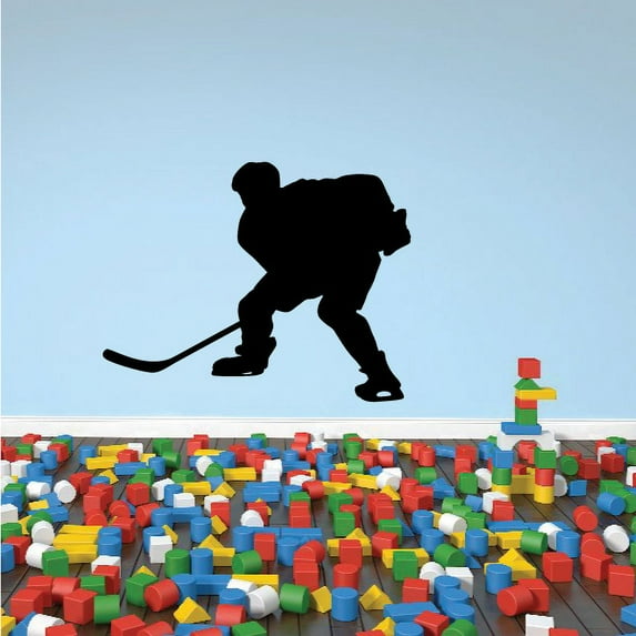 Hockey Players Decal - Vinyl Decal - Car Decal - Vd016 - 36 Inches
