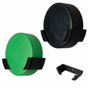 Hockey Puck Wall Mount Display 2 Pack | Wall Rack Holder Brackets for Collectible Pucks & Game Winning Pucks | Ice Hockey Decor & Storage