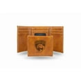 thumbnail image 1 of Hockey Rico Industries Florida Brown Laser Engraved Trifold Laser Engraved Tri-Fold Wallet - Men's Accessory, 1 of 6