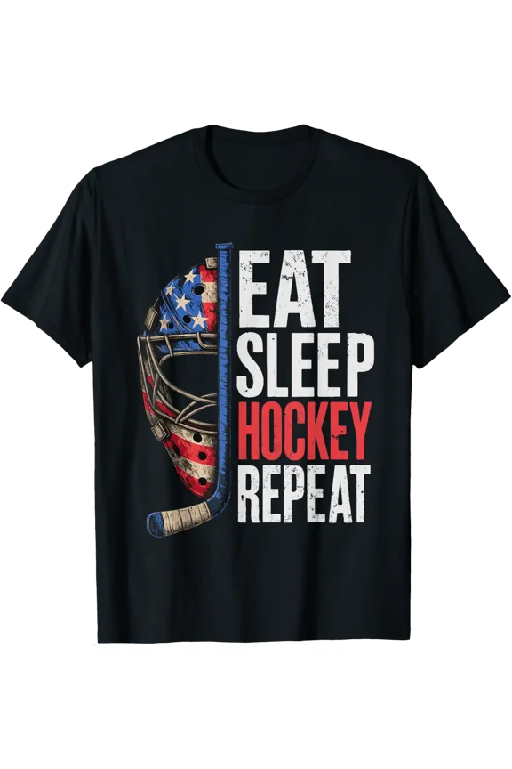 Hockey Shirt Hockey Boy Gifts Stuff Ice Hockey Jersey T-Shirt All Size S-5Xl
