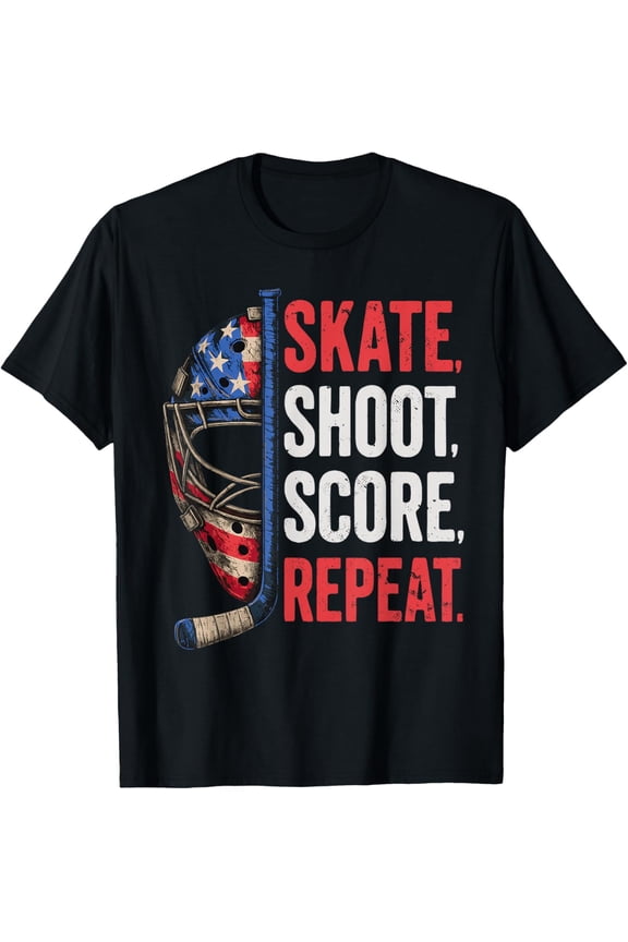 Hockey Shirt Hockey Gifts Ice Hockey Stuff Jersey T-Shirt