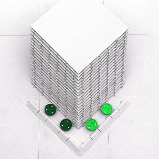 Hockey Shooting Flooring Tiles 18"x18" (20 Pack)