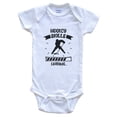 thumbnail image 1 of Hockey Skills Loading Funny Hockey Baby Bodysuit, 0-3 months white, 1 of 4
