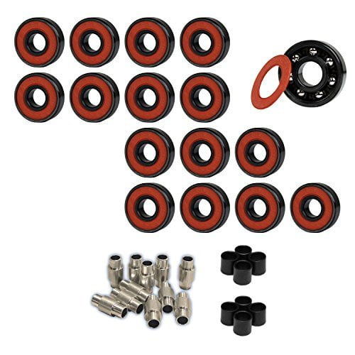 Hockey Speed Bearings And Spacers Kit Choose From Ceramic, Stainless Steel, ABEC 5, ABEC 7