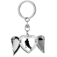 thumbnail image 1 of Hockey Sports Running Physical Education Heart Angel Wing Key Chain Holder, 1 of 3