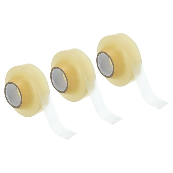 Hockey Tape 1"X27 Yard Multipurpose Shin Pad Sock Tape for Soccer Ice Skate Sports, Clear, 3 Pack