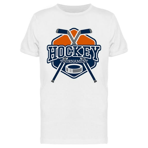 Hockey Tournament Design T-Shirt Men -Image by Shutterstock, Male 3X-Large