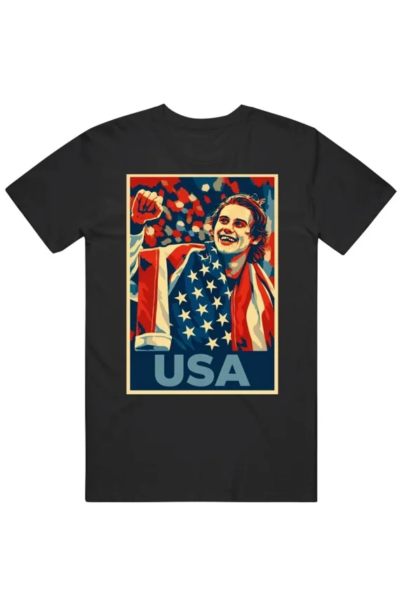 Hockey Usa Golden Goal Jack Hughes Hope Shirt BLACK Unisex S-5XL Hot Trending Shirt