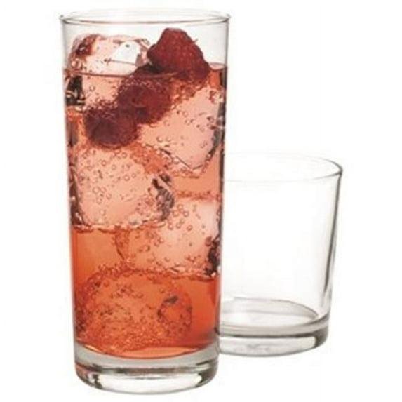 Hocking 95051 Crystal Chelsea Glass Set 12 Piece Pack Of 2