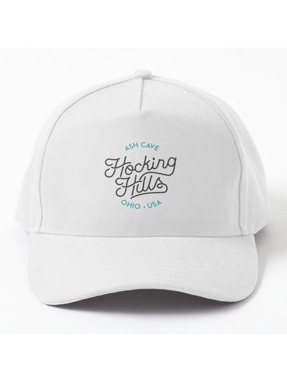 Hocking Hills Ash Cave Baseball Hat, Outdoor Travel Graphic Design, Classic Cap