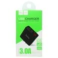 thumbnail image 1 of Hoco. (3 Port) C15 3A USB Wall Charger with LED Display - Black, 1 of 2