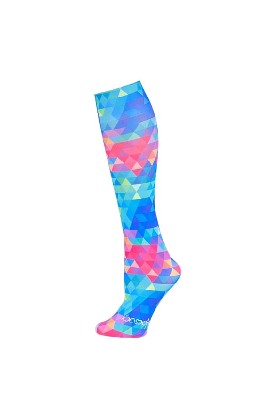 Bright Kaleidoscope Socks Medium