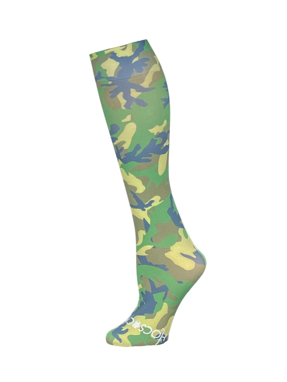Green Camo Socks Medium