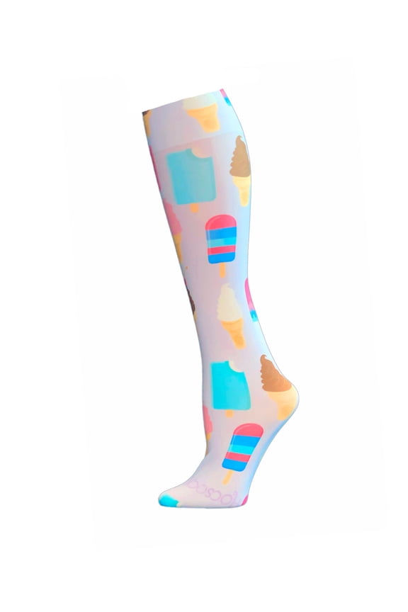 Ice Cream Cone Socks (Small) Youth