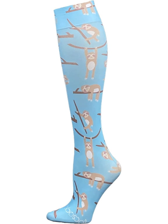 Swinging Sloth Socks Medium