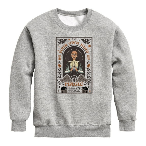 Hocus Pocus 2 - Be Your Own Kind Of Magic - Toddler And Youth Crewneck Fleece Sweatshirt