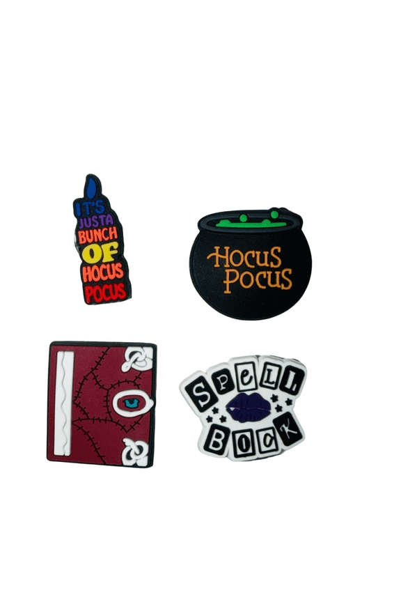 Hocus Pocus 2 Cartoon Decorative Charms for Clogs, Bracelets, Purses, DIY Crafts
