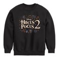 thumbnail image 1 of Hocus Pocus 2 - Logo With Icons - Toddler And Youth Crewneck Fleece Sweatshirt, 1 of 4